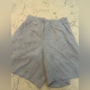 Men's Lululemon Grey/Blue Athletic Shorts